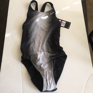 Nike Fastback Black|Grey One piece Swimsuit Woman